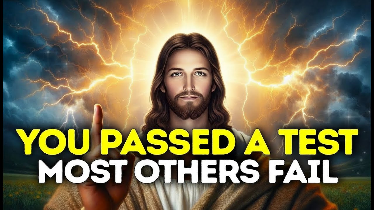God Says- YOU PASSED A TEST MOST OTHERS...  | God Tells You | Gods Message Now!