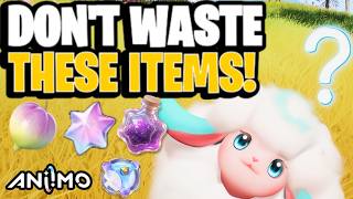 DON’T WASTE These RARE Items! [Day 1] | Aniimo