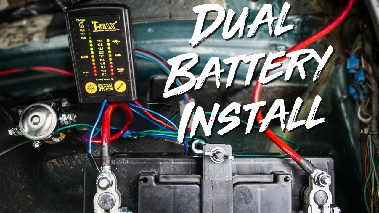 DUAL BATTERY SYSTEM in a SUBARU FORESTER - YouTube