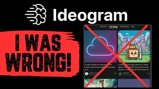 I was COMPLETELY WRONG about Ideogram.Ai