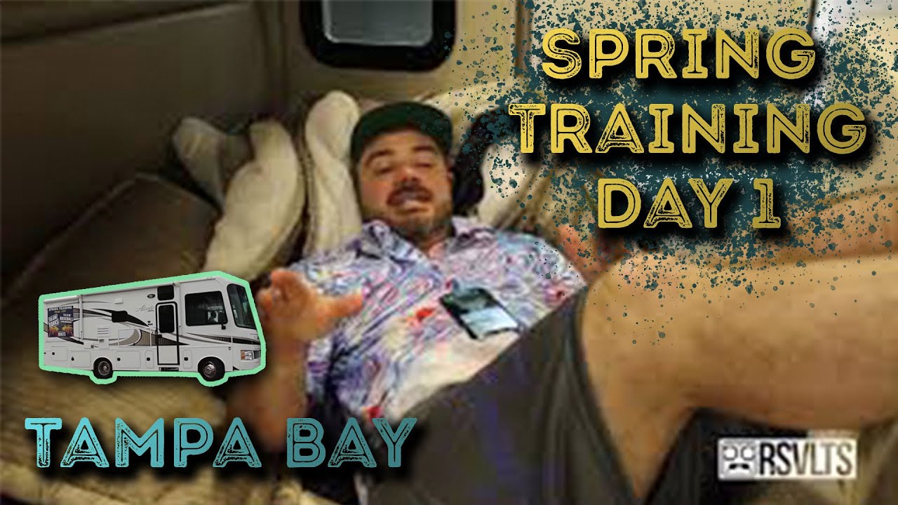 Spring Training Day 1 VLOG | Tampa Bay