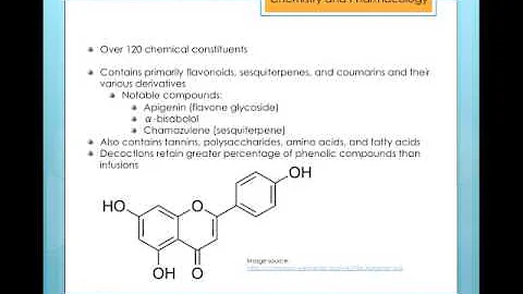 What is Matricaria chamomilla used for?