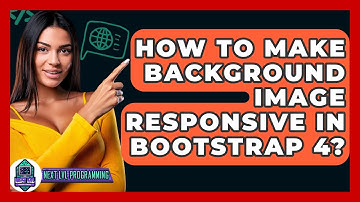 How To Make Background Image Responsive In Bootstrap 4? - Next LVL Programming
