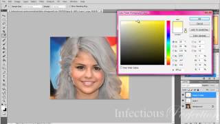 Photoshop Tutorial Brunette To Blonde
