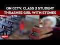 Panchkula School Horror | On CCTV, Class 3 Student Thrashes Girl With Stones, Pot In Haryana School