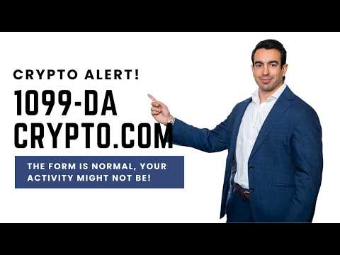 Crypto.com 1099-DA Explained: Why Your Crypto Activity Matters More Than the Form