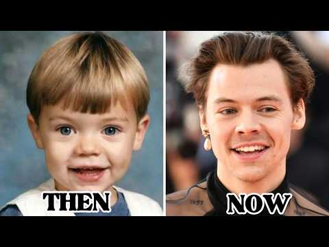 HARRY STYLES: THEN vs NOW
