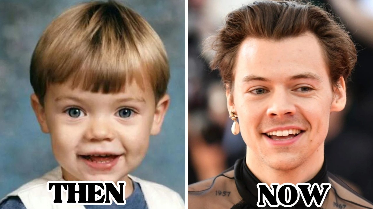 HARRY STYLES: THEN vs NOW