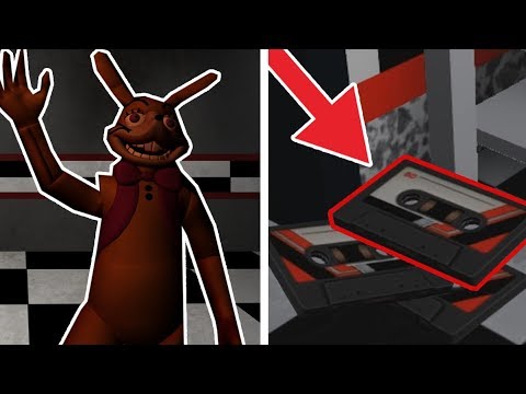 Finding All Of The Fnaf Help Wanted Tapes In Roblox Animatronics