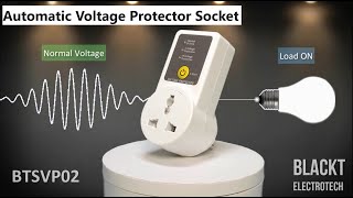 BTSVP02 AC 220V 16A Automatic Voltage Protector Socket switcher