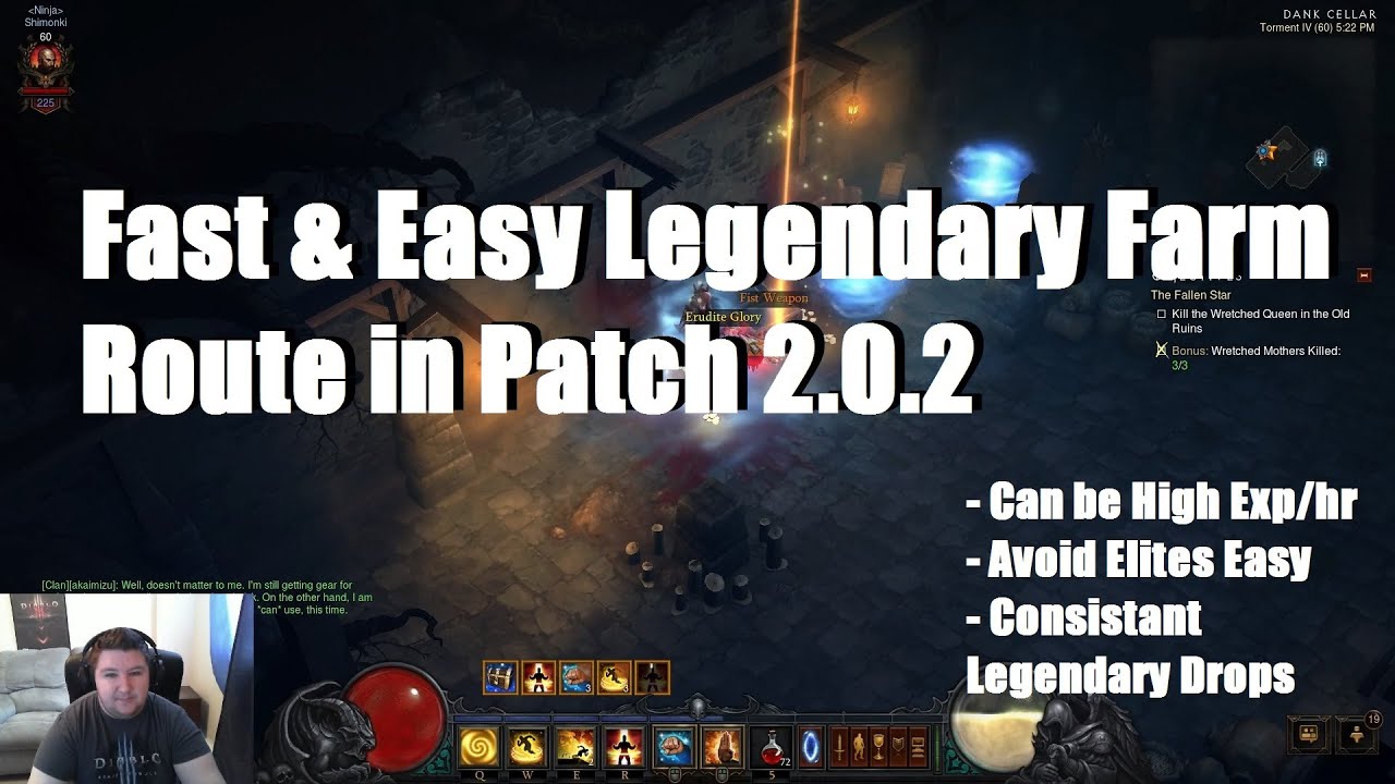 Fast & Easy Legendary Farm Route | Patch 2.0.2 in Diablo 3