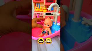 cute miniature dressing table hello kitty sink #shorts #shortvideo #trending #funny #viralvideo