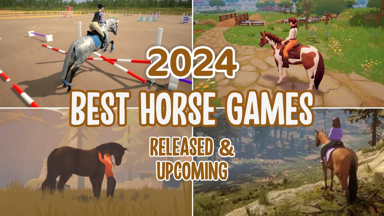 BEST *NEW* HORSE GAMES of 2024!! Released & Upcoming (PC and DOWNLOAD