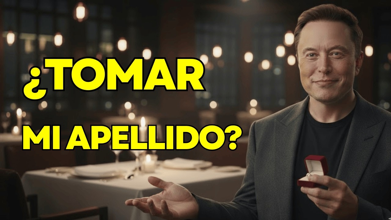 Elon Musk Mi futura esposa… ¿estás lista para tomar mi apellido