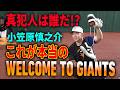 これが本当のWELCOME TO GIANTS