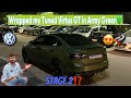 Wrapped my tuned virtus gt in army green stage 2 ki taiyari shuru      vw volkswagen virtus