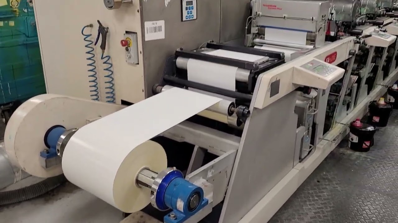 2006 Nilpeter FA-4 - Servo Driven, UV Flexo Press. Used Label Press