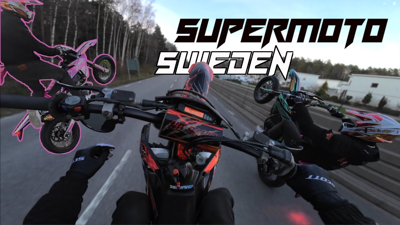 Supermoto shredding and a car meet!