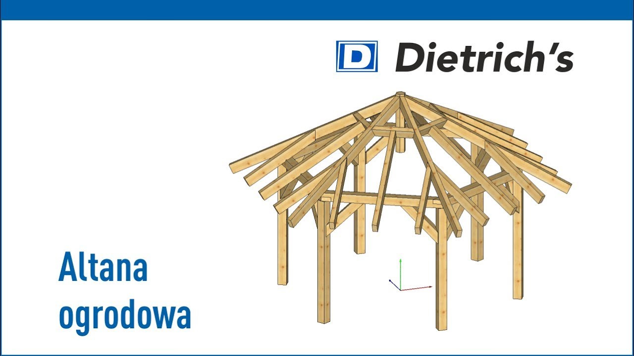 Drewniana altana ogrodowa youtube Ikea fliser