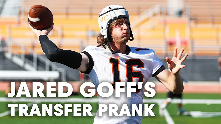NFL QB Jared Goff Pranks Unsuspecting College Foot...
