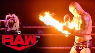 Alexa Bliss hits Randy Orton with a fireball: Raw, Jan. 11, 2021