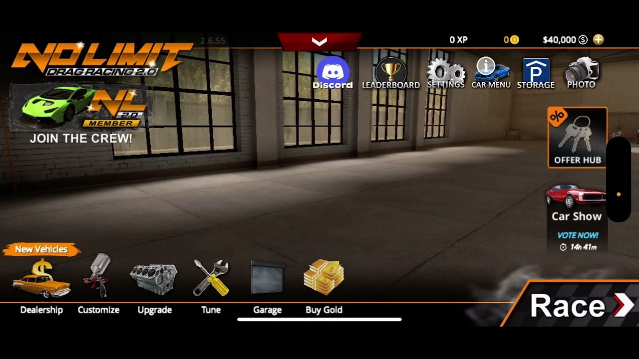 Как добавить друзей в No Limit Drag Racing 2