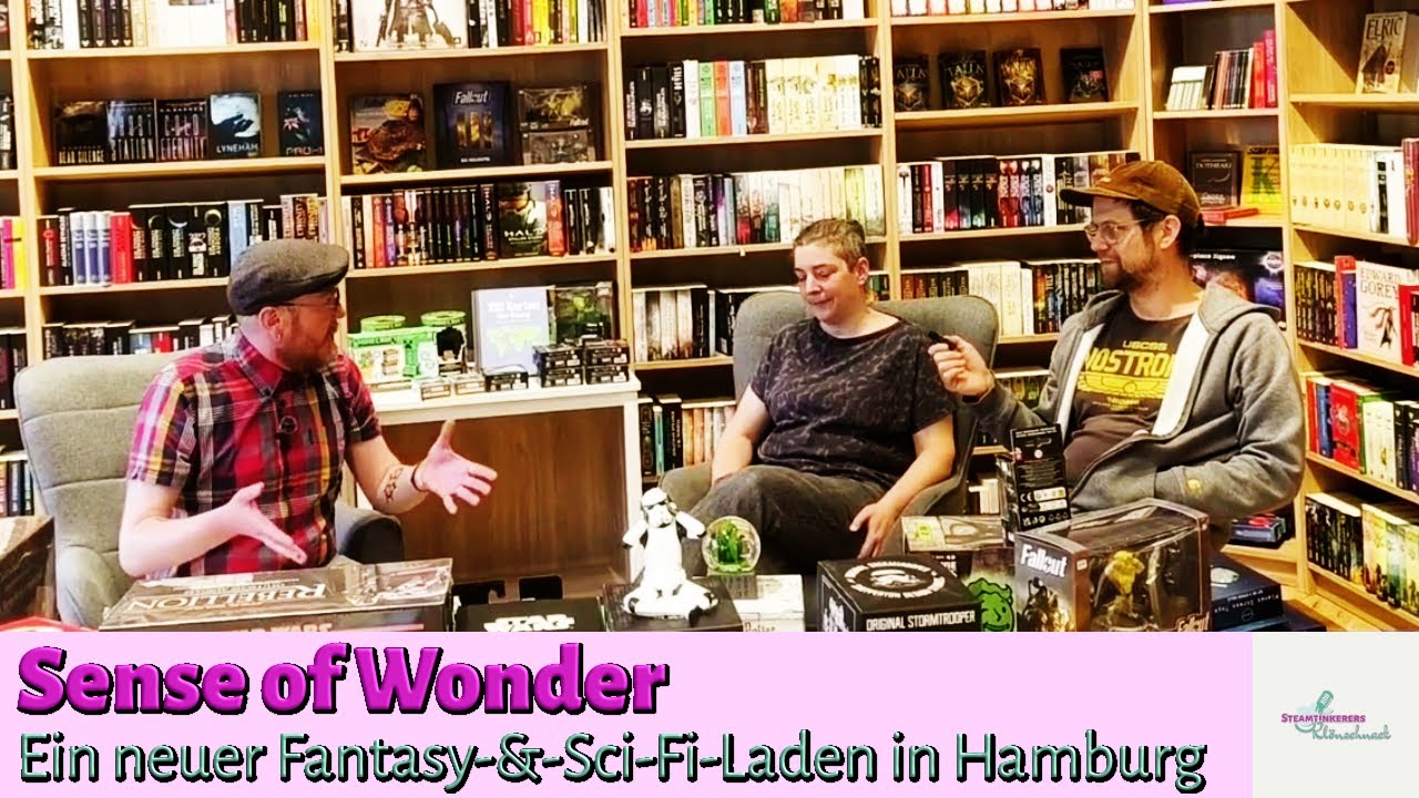 SENSE OF WONDER: Besuch eines NEUEN Fantasy-&-Science-Fiction-Ladens in HAMBURG