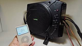 Infinity Basslink 10" Subwoofer Speaker - Quick Bass Demo 