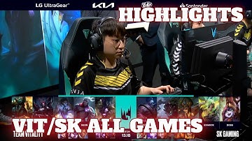 VIT vs SK - All Games Highlights (Bo3) | Round 2 LEC Winter 2023 Groups | Vitality vs SK Gaming