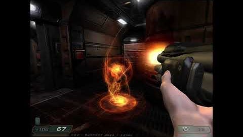 Communications Transfer - commoutside (Level 10) + Communications - comm1 (Level 11) | Doom 3
