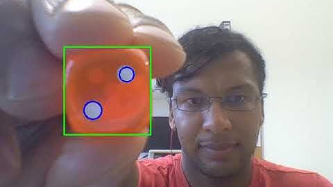Simple dice number recognition with opencv