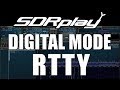 Decoding RTTY With Digital Master And A SDRplay RSP1A SDR Receiver