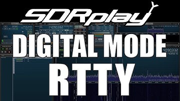 Decoding RTTY With Digital Master And A SDRplay RSP1A SDR Receiver