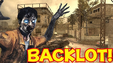 "COD4 BACKLOT!" - Custom Zombies "BACKLOT" (CoD WaW Custom Zombies)