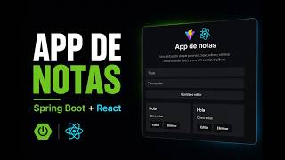 Aplicación de Notas con Spring Boot + React (Proyecto FullStack)