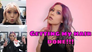 Come with me to get my hair done!!|| Pulp Riot Makeover