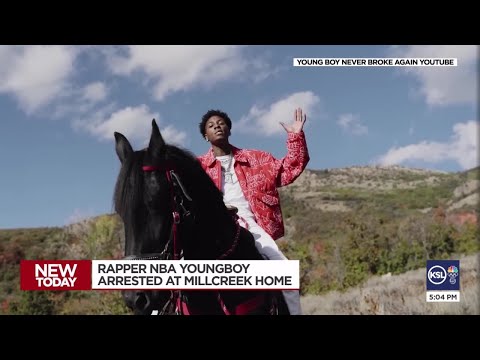 Rap artist NBA YoungBoy arrested in Utah on various drug, weapons charges