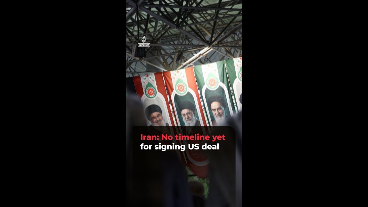 Iran: No timeline yet for signing US deal | #ajshorts