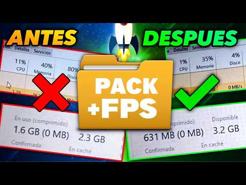 URGENTE! 🔴LA MEJOR CARPETA DE OPTIMIZACION PARA HACER VOLAR TU PC 🚀 Como OPTIMIZAR mi PC GAMA BAJA