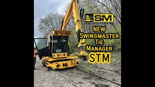 New Swingmaster Tie Manager Stm Tie Crane