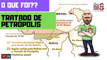 Quando o Tratado de Petrópolis foi assinado?