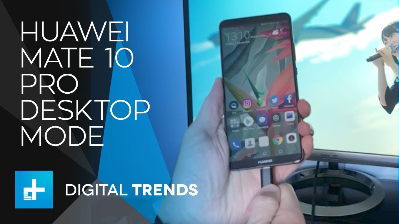 renere bede Bliv Hands on with Huawei Mate 10 Pro Desktop Mode - YouTube