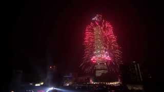 2015 台北101新年煙火多機完整版 2015 TAIPEI 101 New Year Firework Show