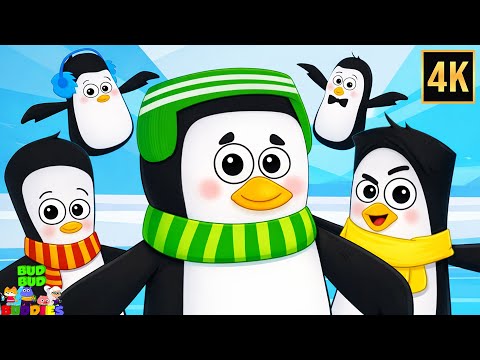 Five Little Penguins, Count To Five & More Learning Videos for Kids