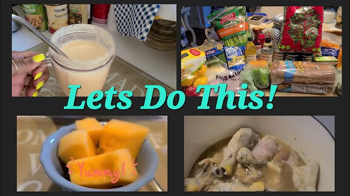 DITL/A Smoothie with Garlic!? Meal Prep