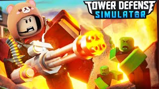 Мини Зомби Апокалипсис Tower Defense Simulator#1