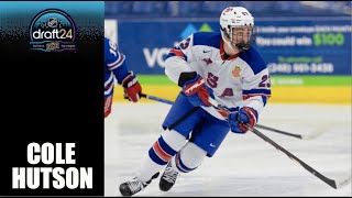 2024 NHL Draft : Cole Hutson - 23-24 Highlights