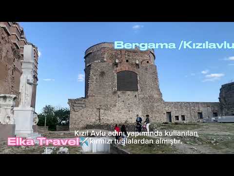 Bergama / Kızılavlu  ReddHall Basilica İzmir  turkey city tour  #travel #gezilecekyerler  #travel