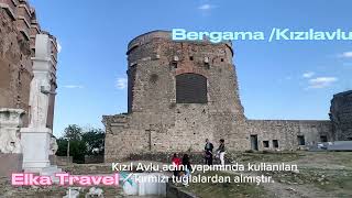 Bergama Kızılavlu Reddhall Basilica İzmir Turkey City Tour 