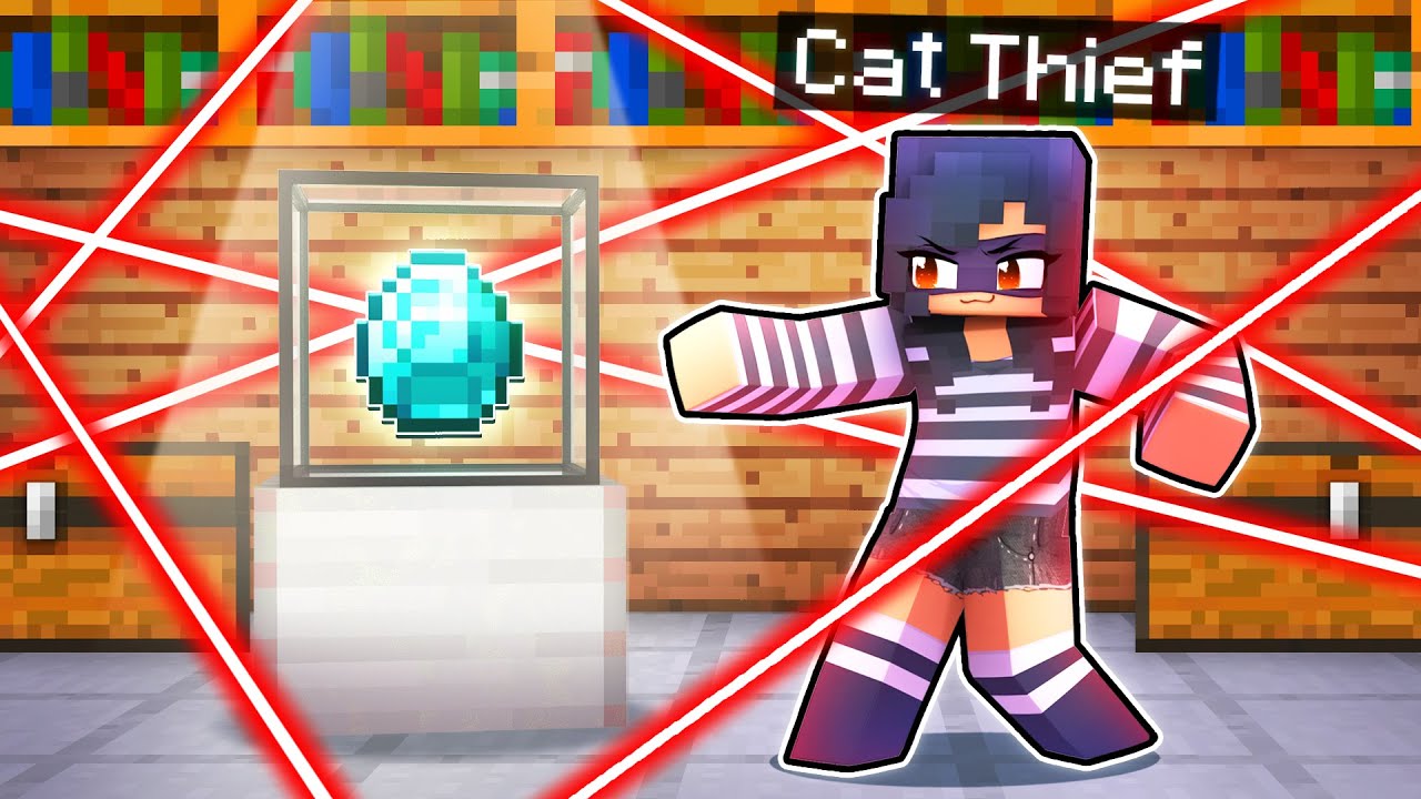 Playing Minecraft But I'm A SECRET Cat THIEF! - YouTube
